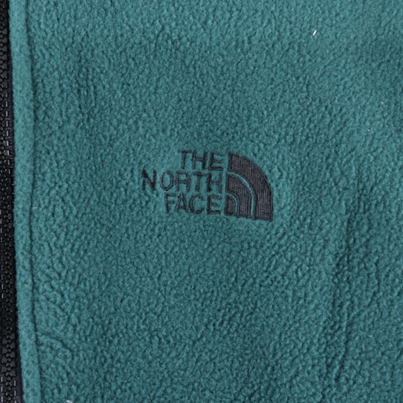 Vintage 90s The North Face Fleece Vest Green USA - Picture 4 of 8